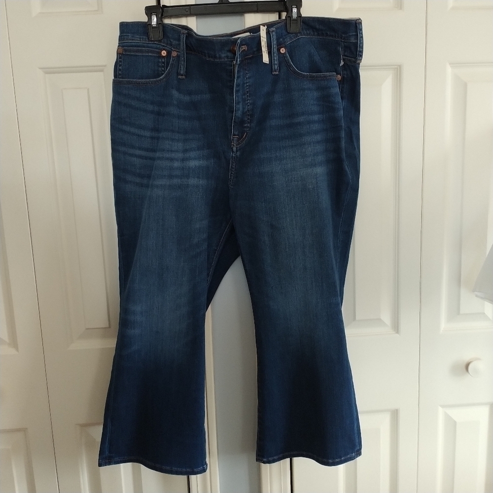 Madewell NEW Cali-Demi Boot Crop Jean W35 Petite - Picture 2 of 15